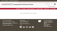 Desktop Screenshot of agglossary.uaex.edu
