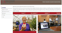 Desktop Screenshot of jobs.uaex.edu