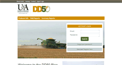 Desktop Screenshot of dd50.uaex.edu